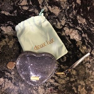 Deux Lux Heart Wristlet